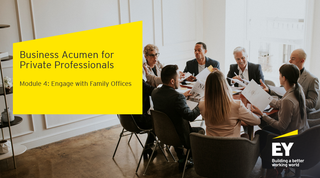 Engage with Family Offices module cover